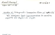 Card with lemma type 'πινάκι'